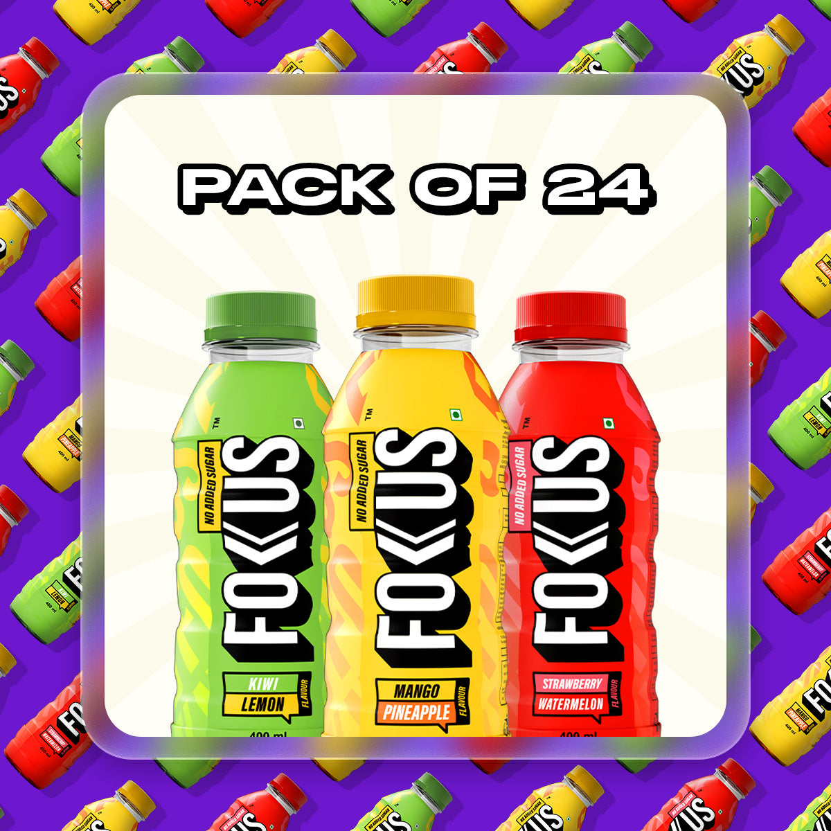 Fokus Hydration Pack of 24
